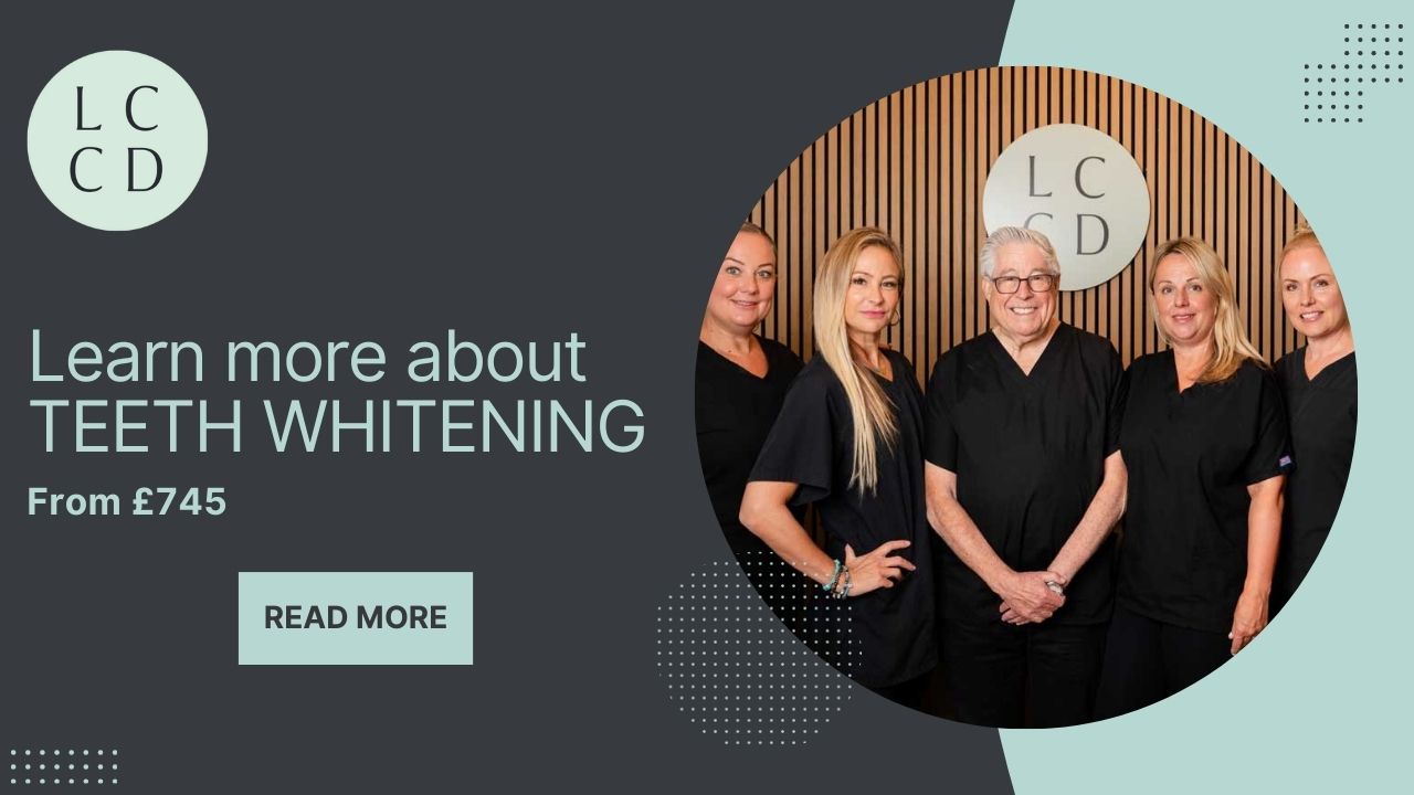 Teeth Whitening Banner - The London Centre for Cosmetic Dentistry